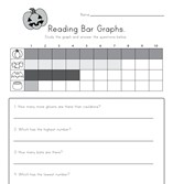 bar graph worksheet colors