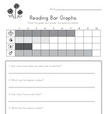 bar graph worksheet colors
