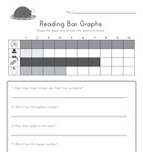 bar graph worksheet colors