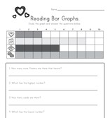bar graph worksheet colors