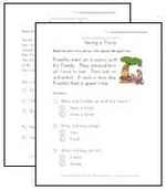 reading worksheets