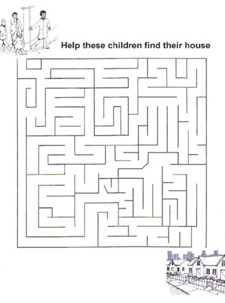 Maze Children Find Home