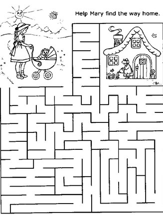 Maze Find Home