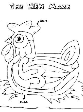 Maze Hen