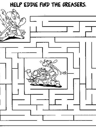 Medium Maze Eddie Find Greasers