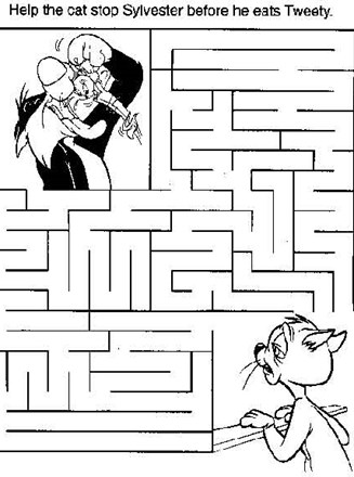 Meduim Maze Stop Sylvester