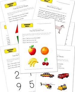 thinking skills worksheets