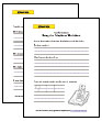 about me worksheets