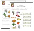 food group worksheets