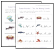 ocean animal worksheets