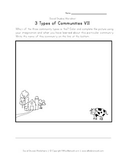 rural community worksheet