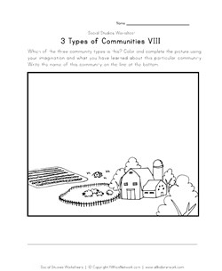 rural community worksheet