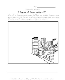 urban community worksheet