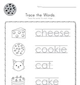 about me cursive writing practice worksheet